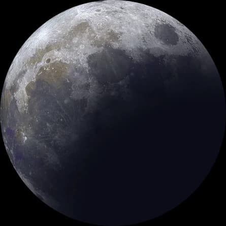 Satellite Image of Moon